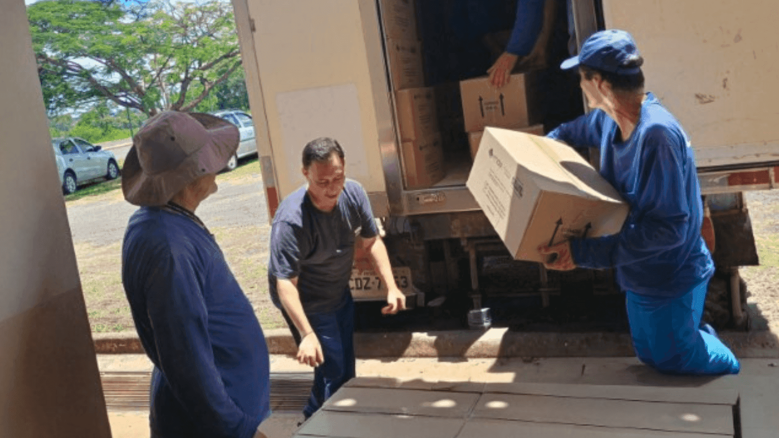 A entrega será realizada na segunda-feira (9)