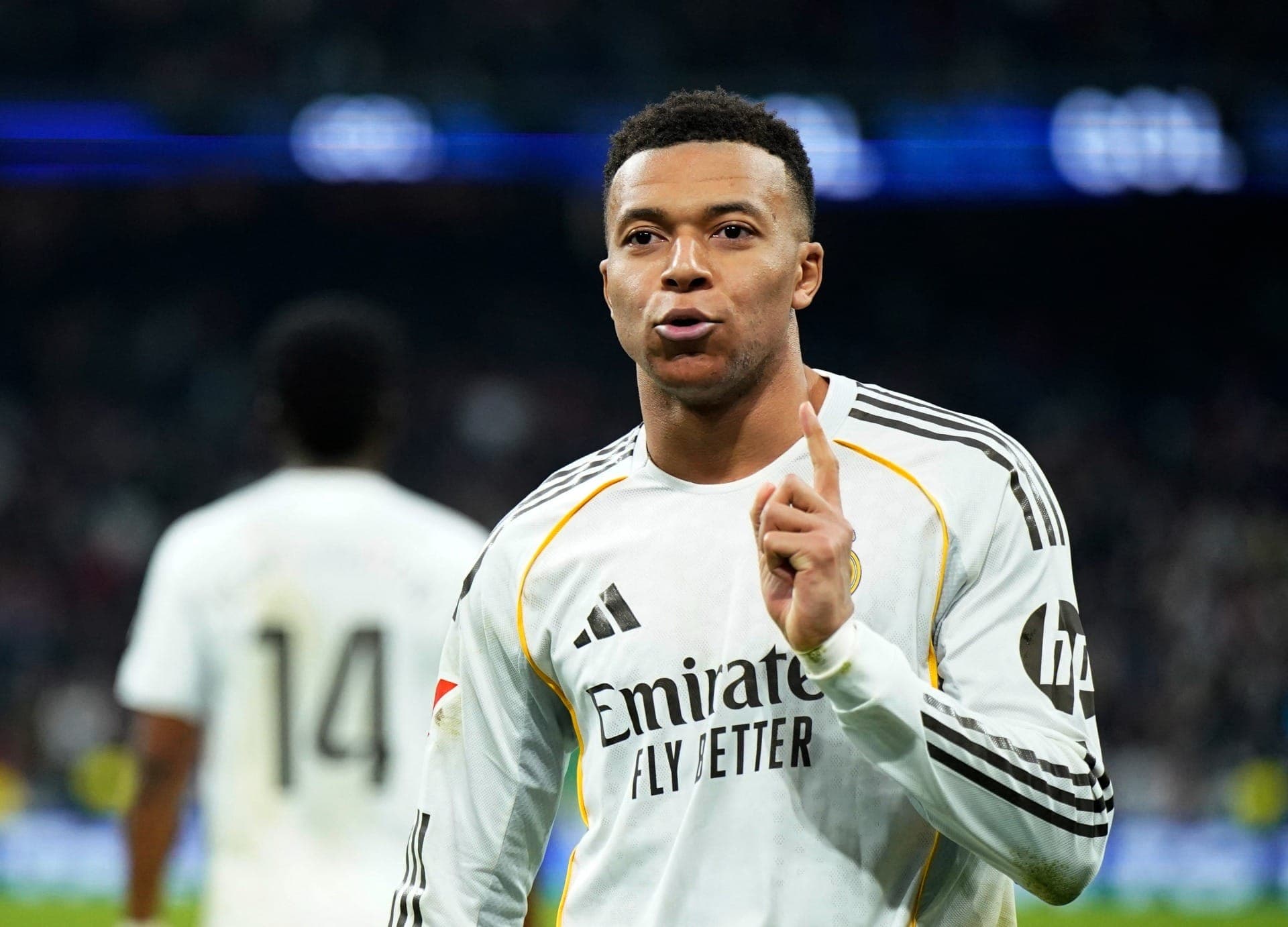 Mbappé em ação pelo Real Madrid