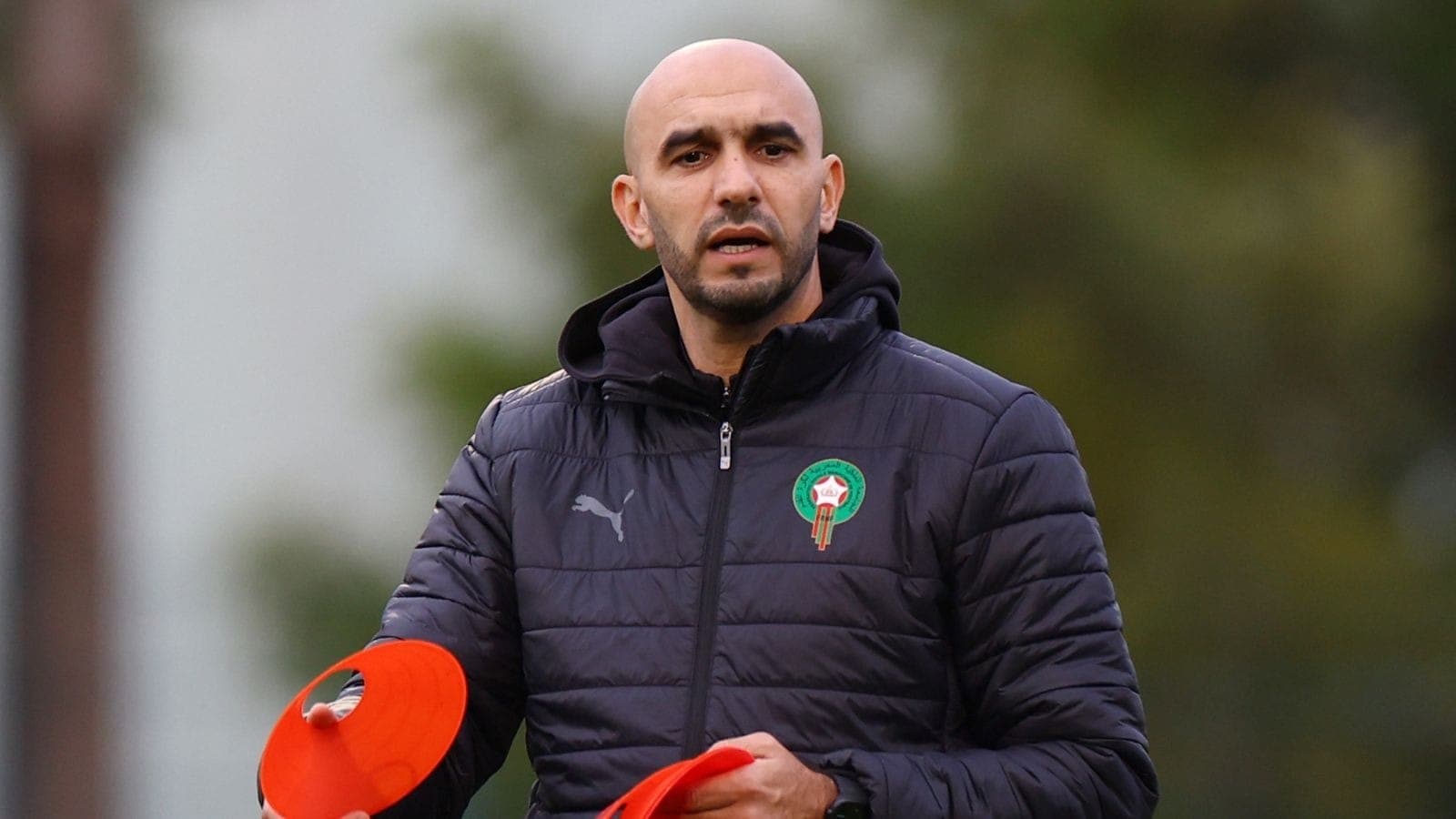 Regragui, técnico da seleção de Marrocos