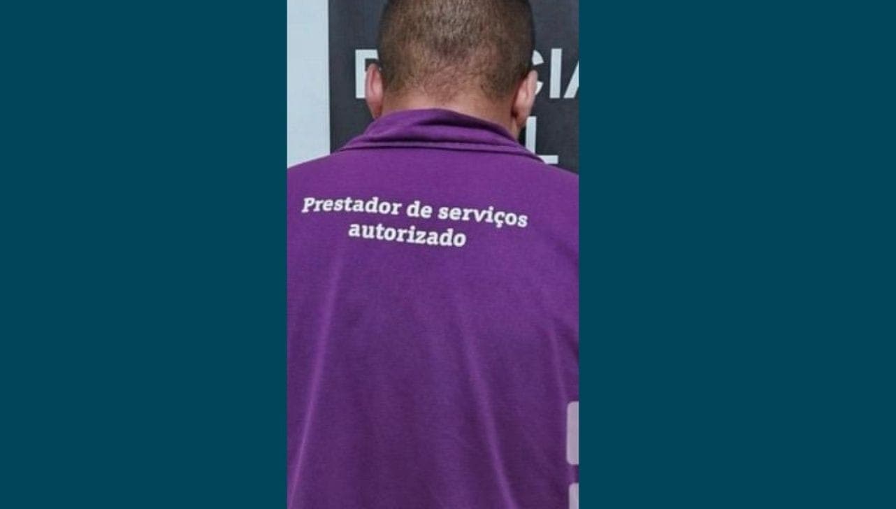 Suspeito foi detido na sexta-feira