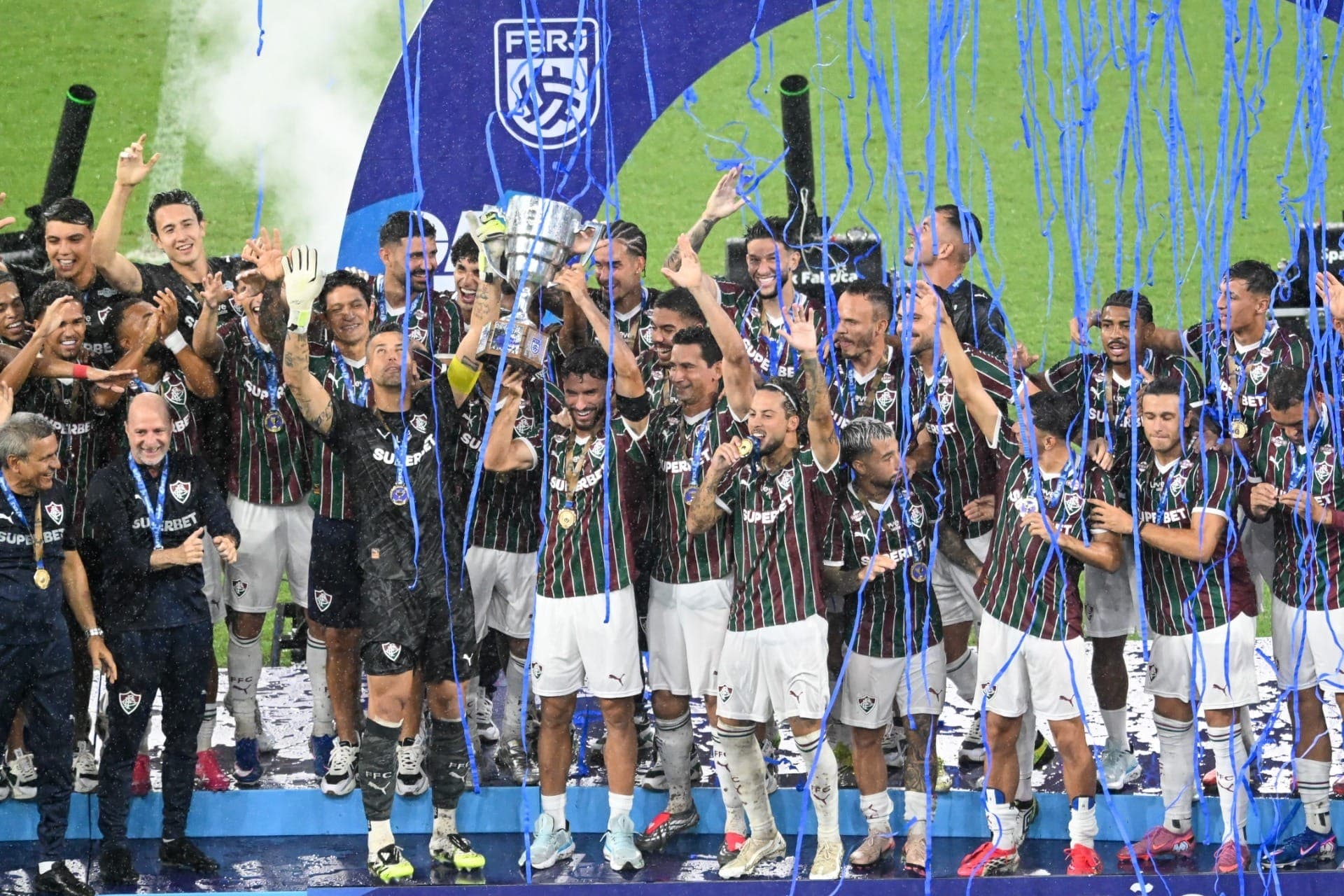 Fluminense foi campeão da Taça Guanabara