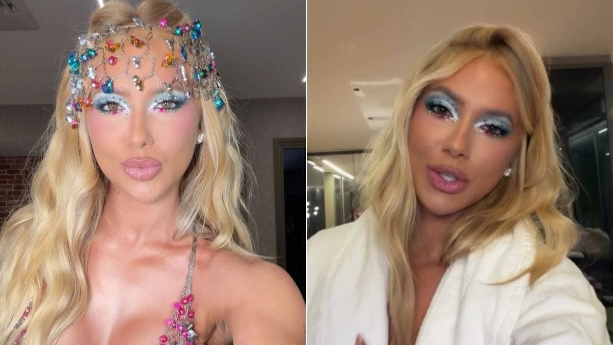 Virginia passa perrengue no Baile da Vogue