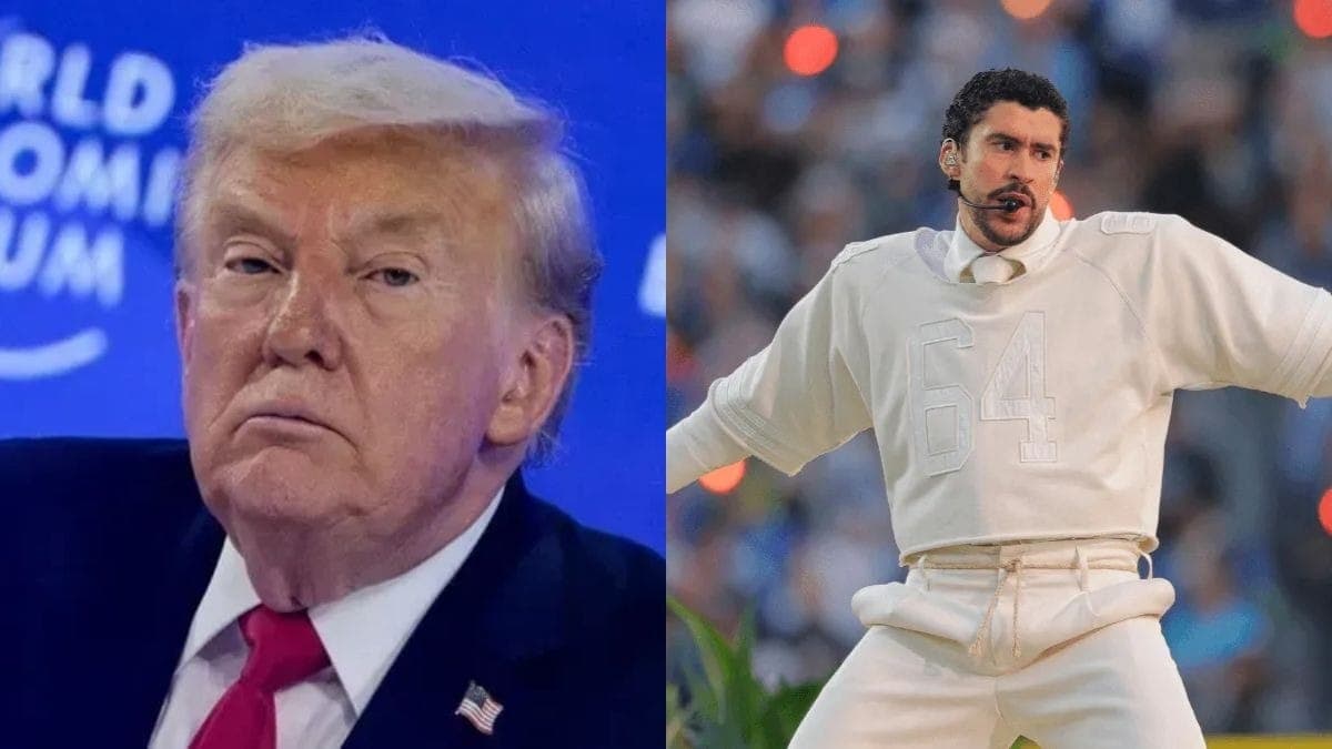 Donald Trump e Bad Bunny