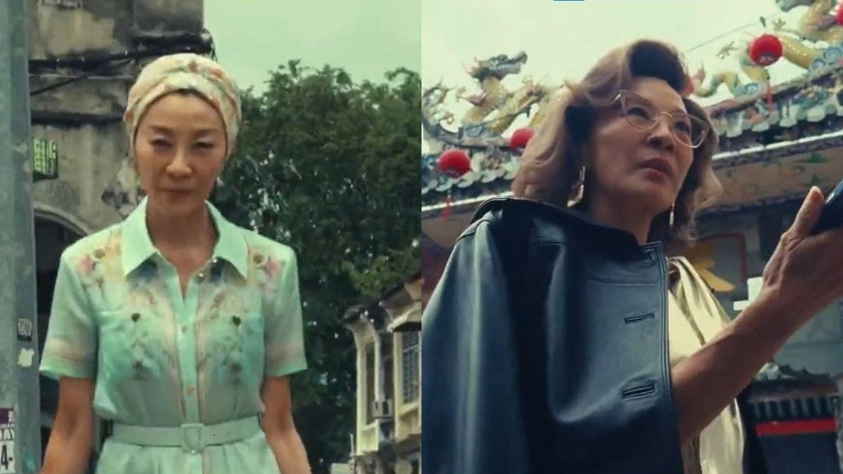 Michelle Yeoh no curta 'SANDIWARA'