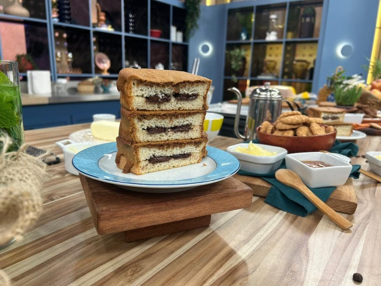 Pão crocante de café