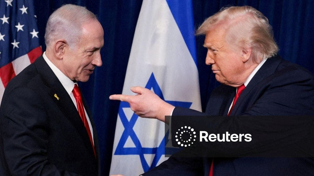 Benjamin Netanyahu e Donald Trump 