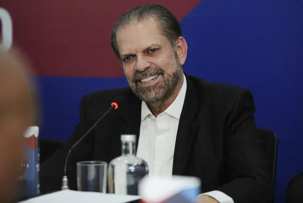 Reinaldo Carneiro Bastos, presidente da Federacao Paulista de Futebol