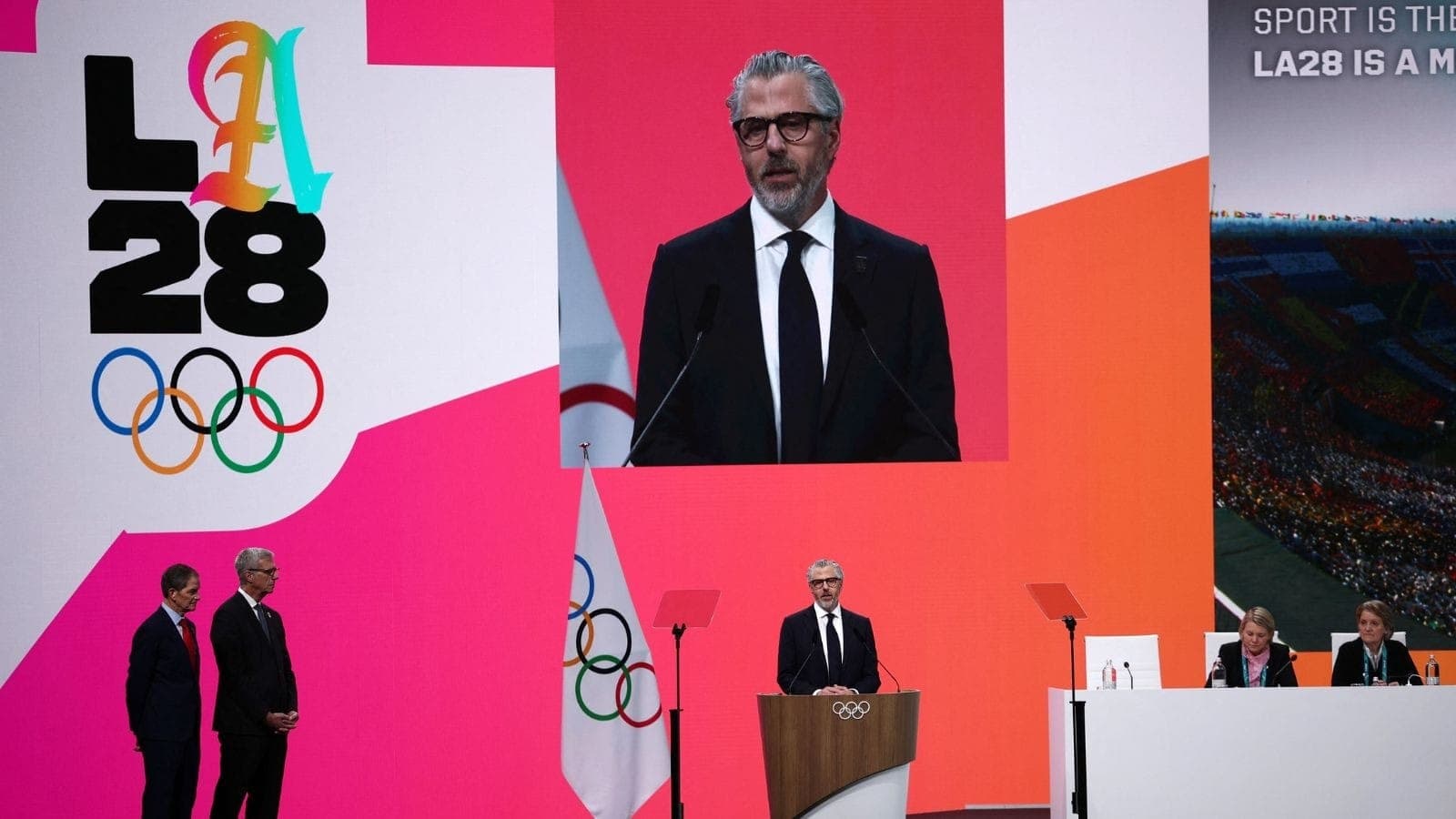 Casey Wasserman, presidente do comitê organizador dos Jogos Olímpicos de 2028