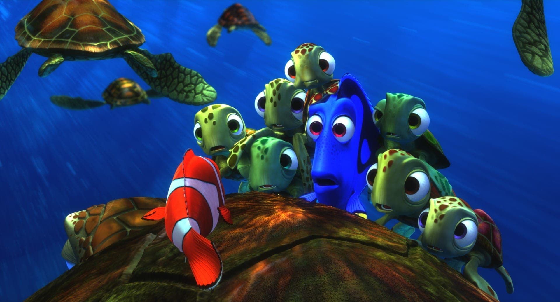Cena do filme Procurando Nemo (2003)