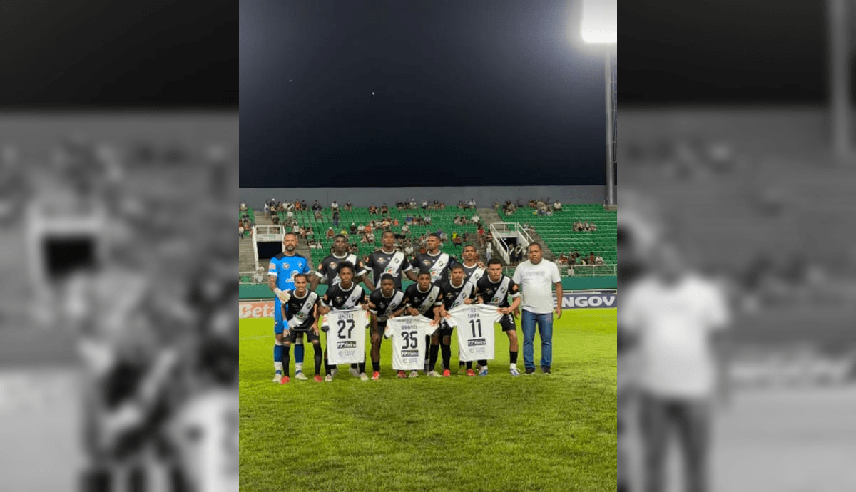 Vasco-AC homenageou jogadores presos