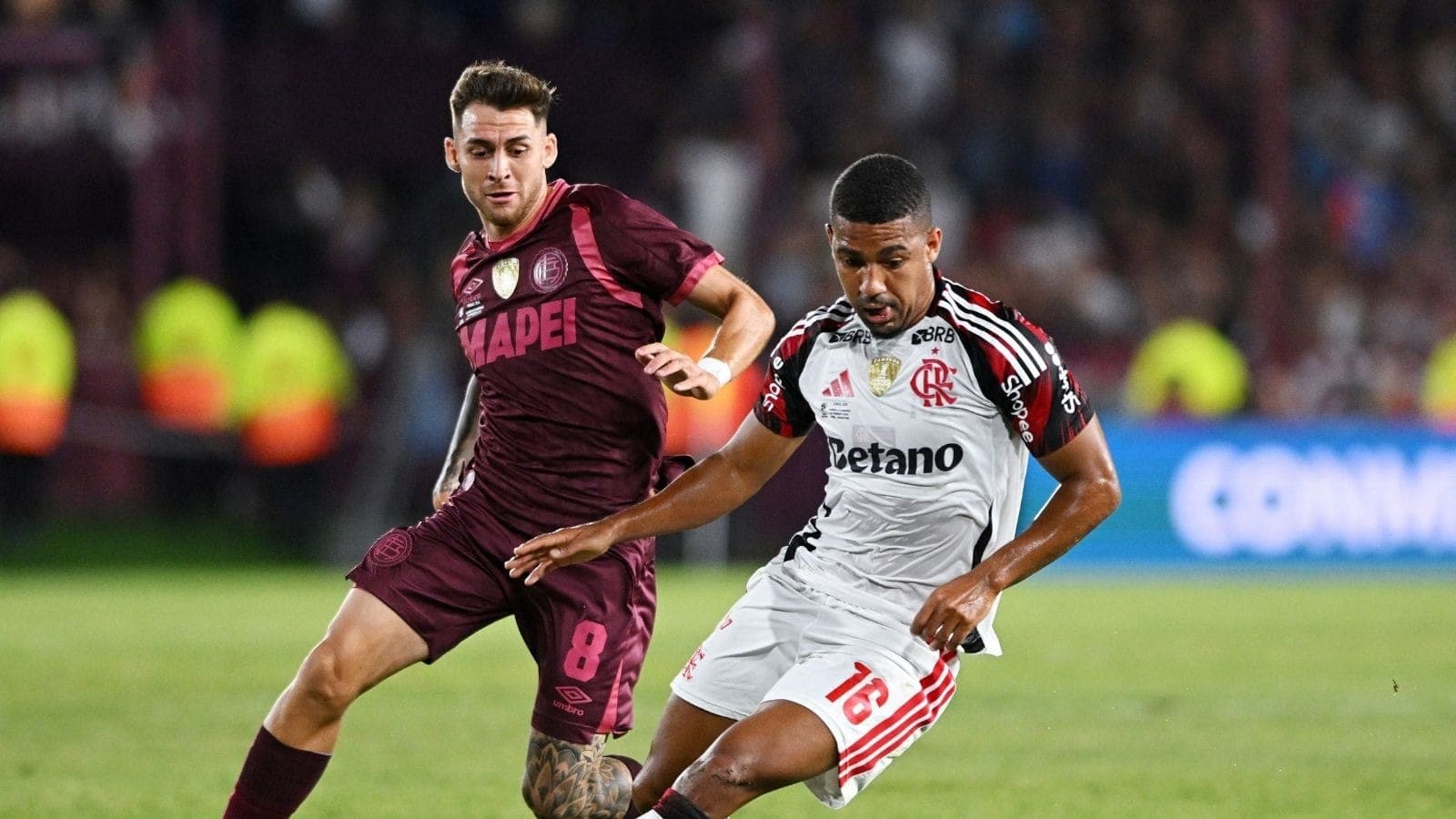 Flamengo perdeu para o Lanús, pela Recopa