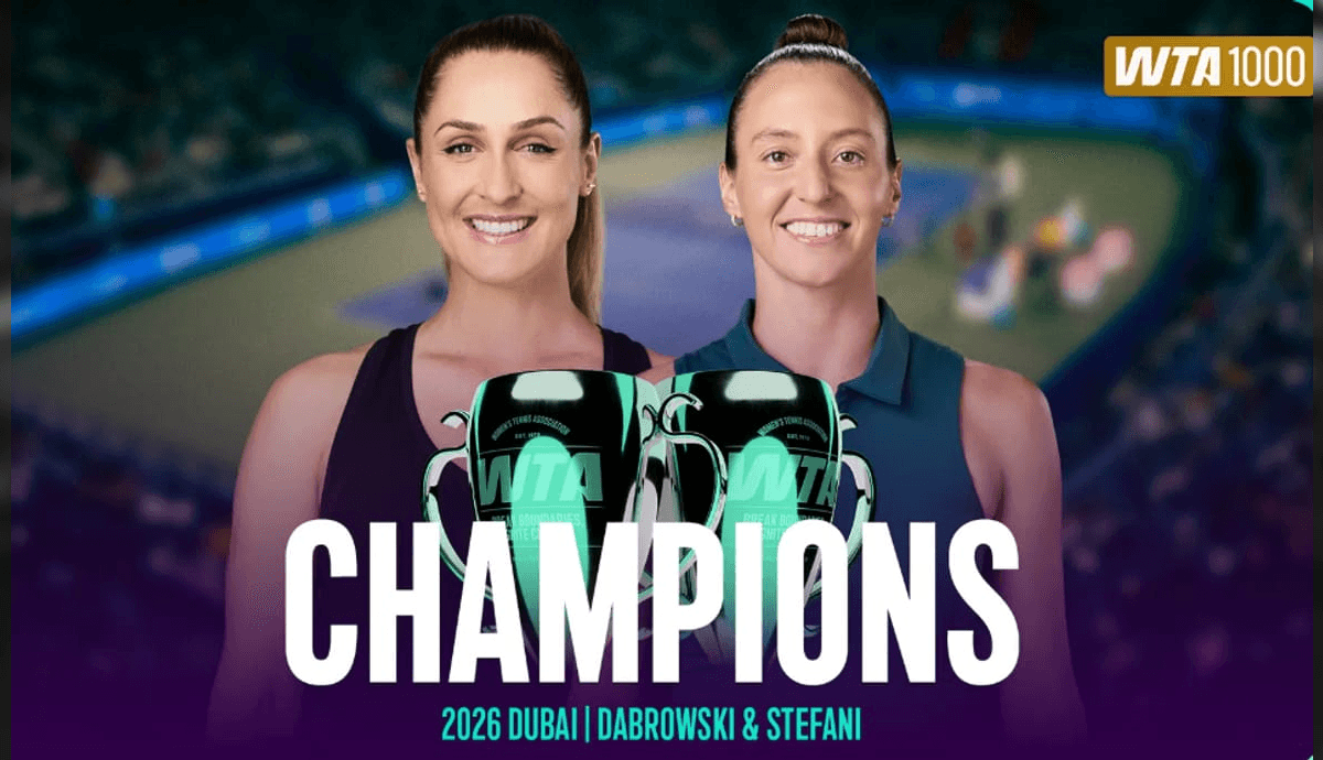 Luísa Stefani e Gabriela Dabrowski venceram o torneio de duplas
