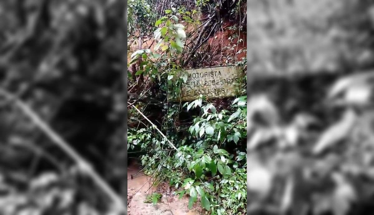 Estrada de Castelhanos é interditada em Ilhabela