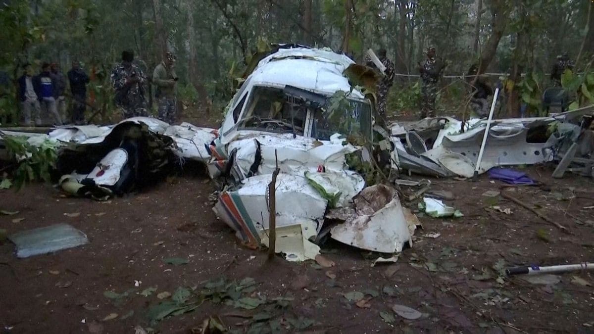 Queda de avião na Índia