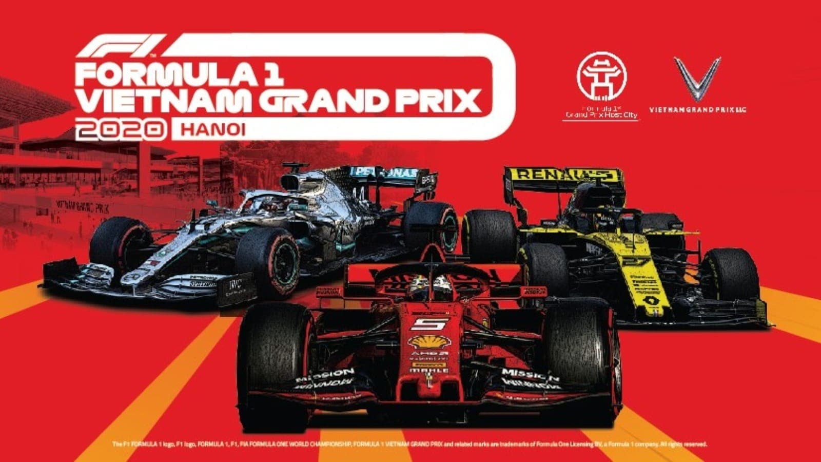 Prevista para acontecer a partir de 2020, a prova ficou fora do calendário daquele ano e não deu mais as caras na F1