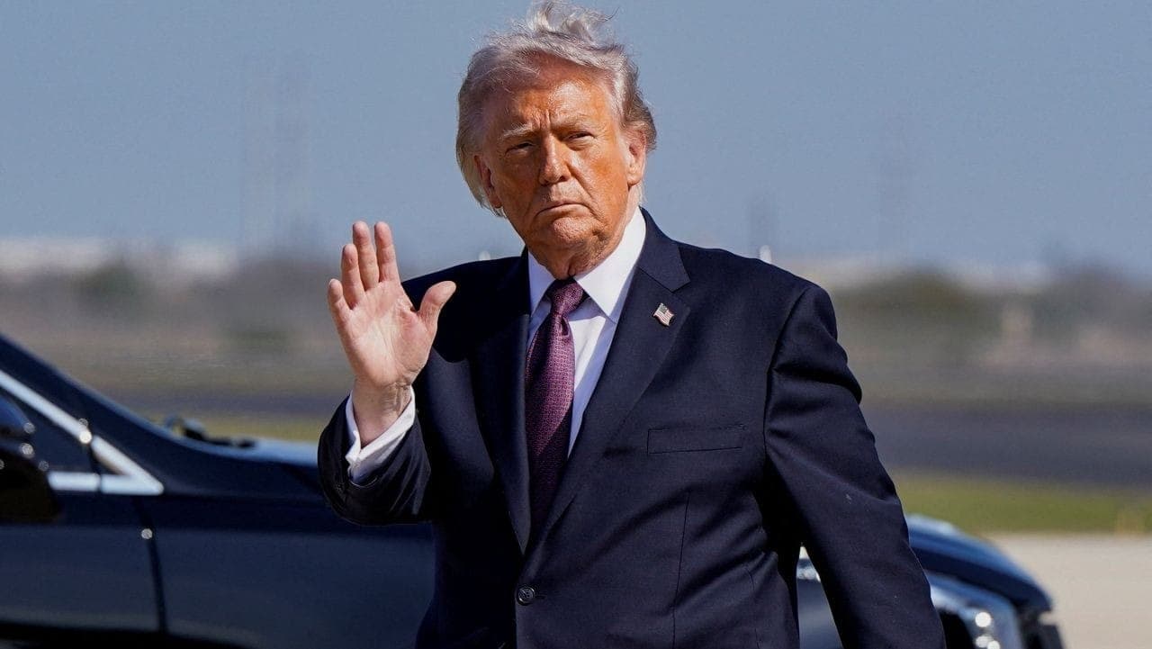 Trump durante envento no Texas