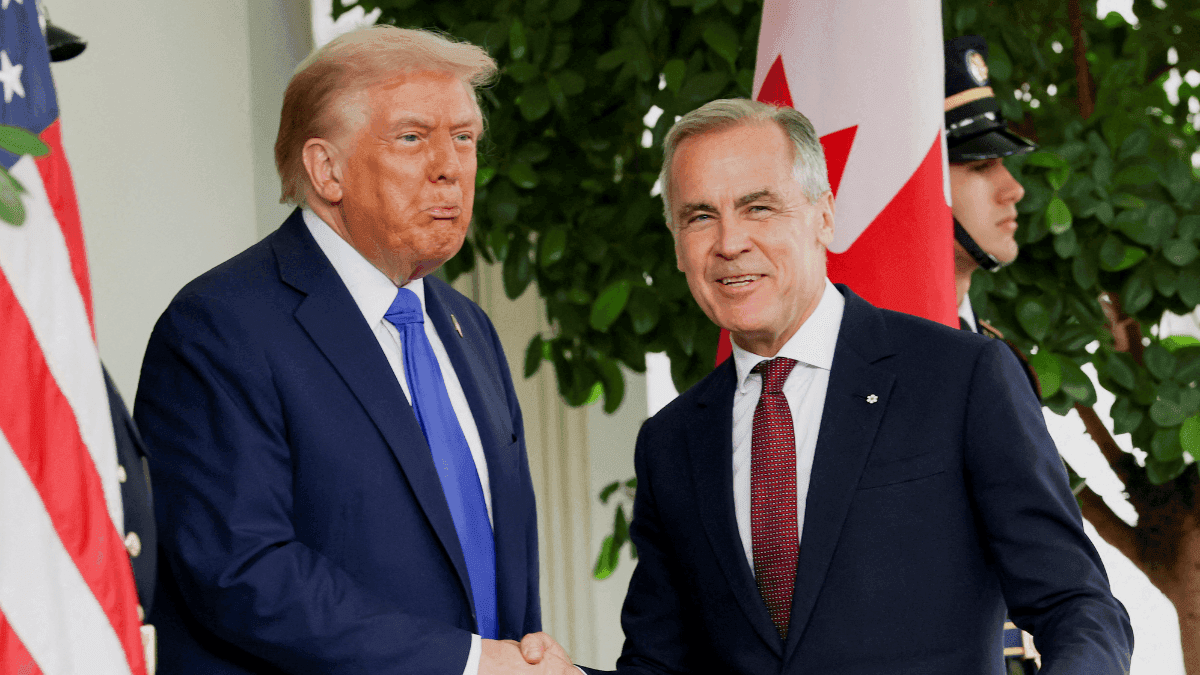 Donald Trump e Mark Carney