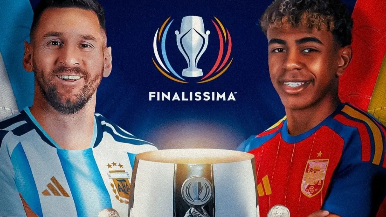 Finalíssima será entre Argentina e Espanha