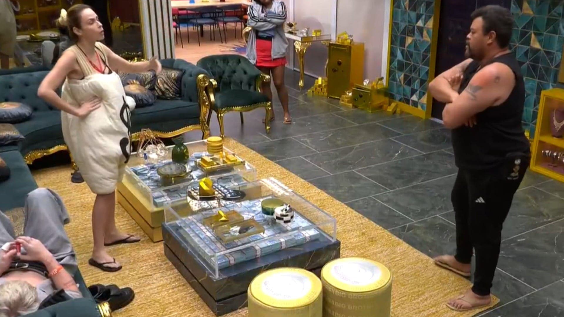 Ana Paula e Babu discutem no 'BBB'