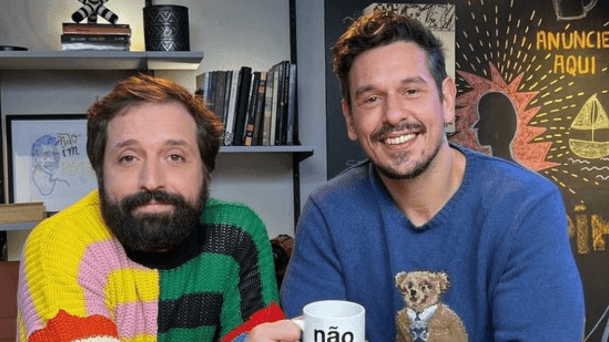 Gregório Duvivier e João Vicente