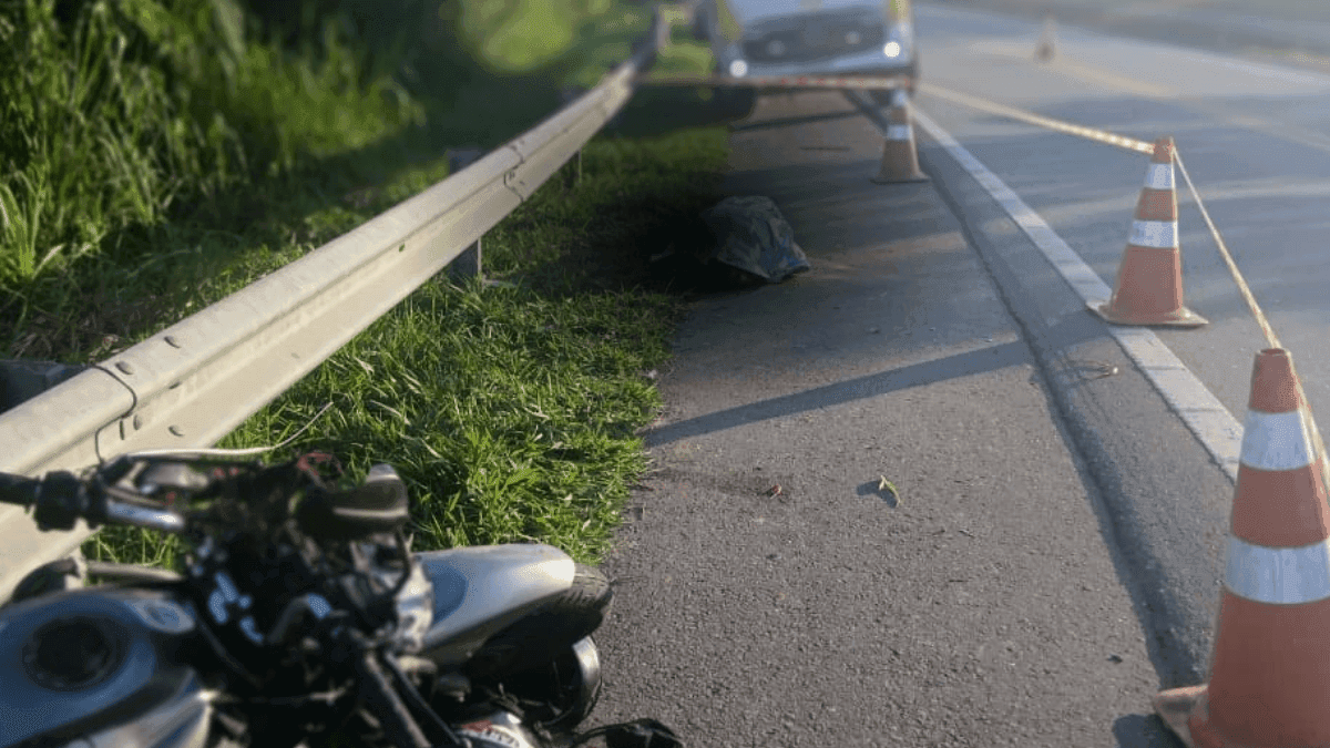 Idoso de 74 anos morre após acidente de trânsito em Aparecida