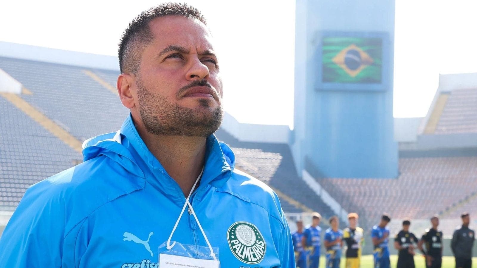 Lucas Andrade, treinador do sub-20 do Palmeiras