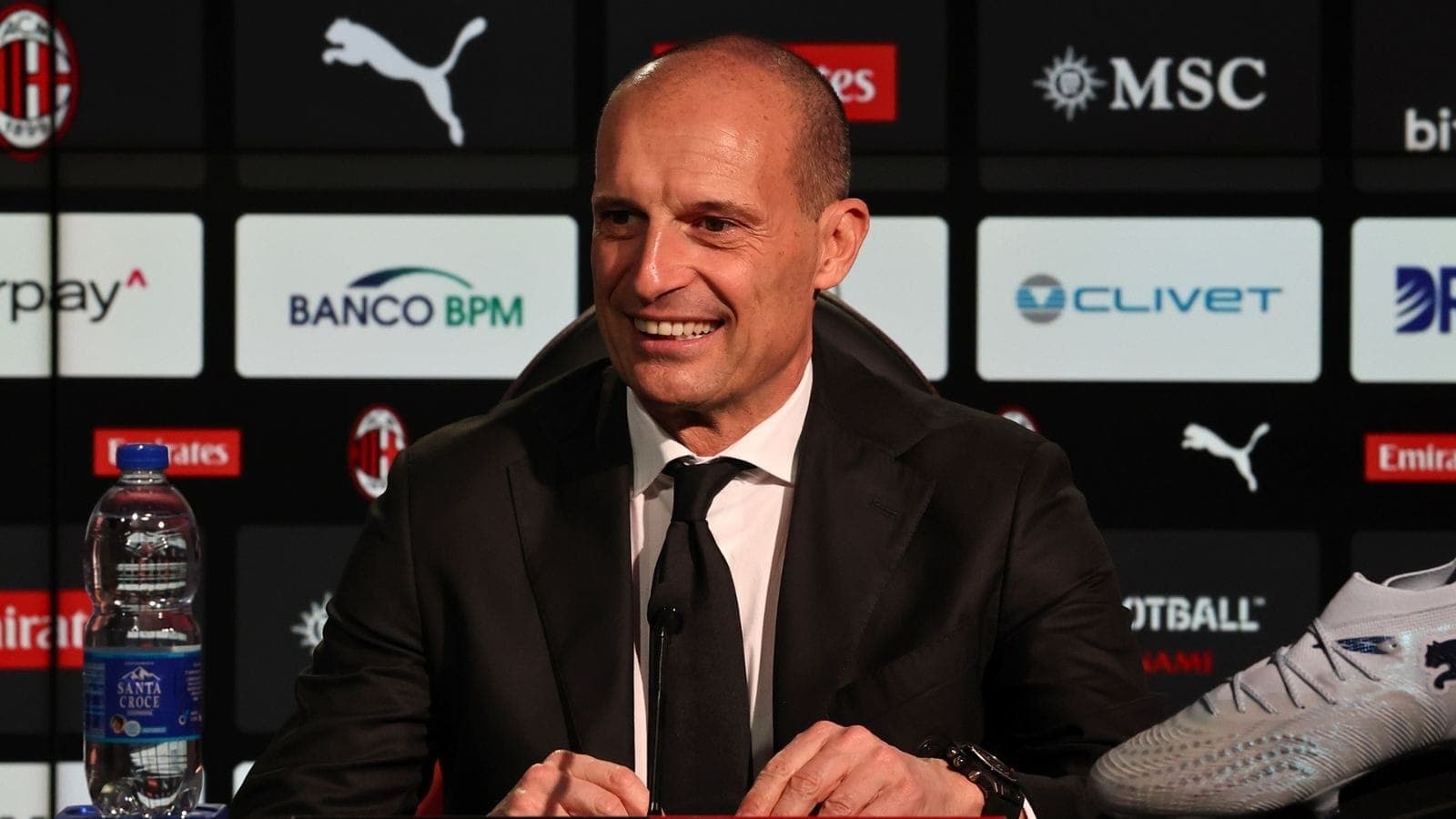 Massimiliano Allegri, técnico do Milan