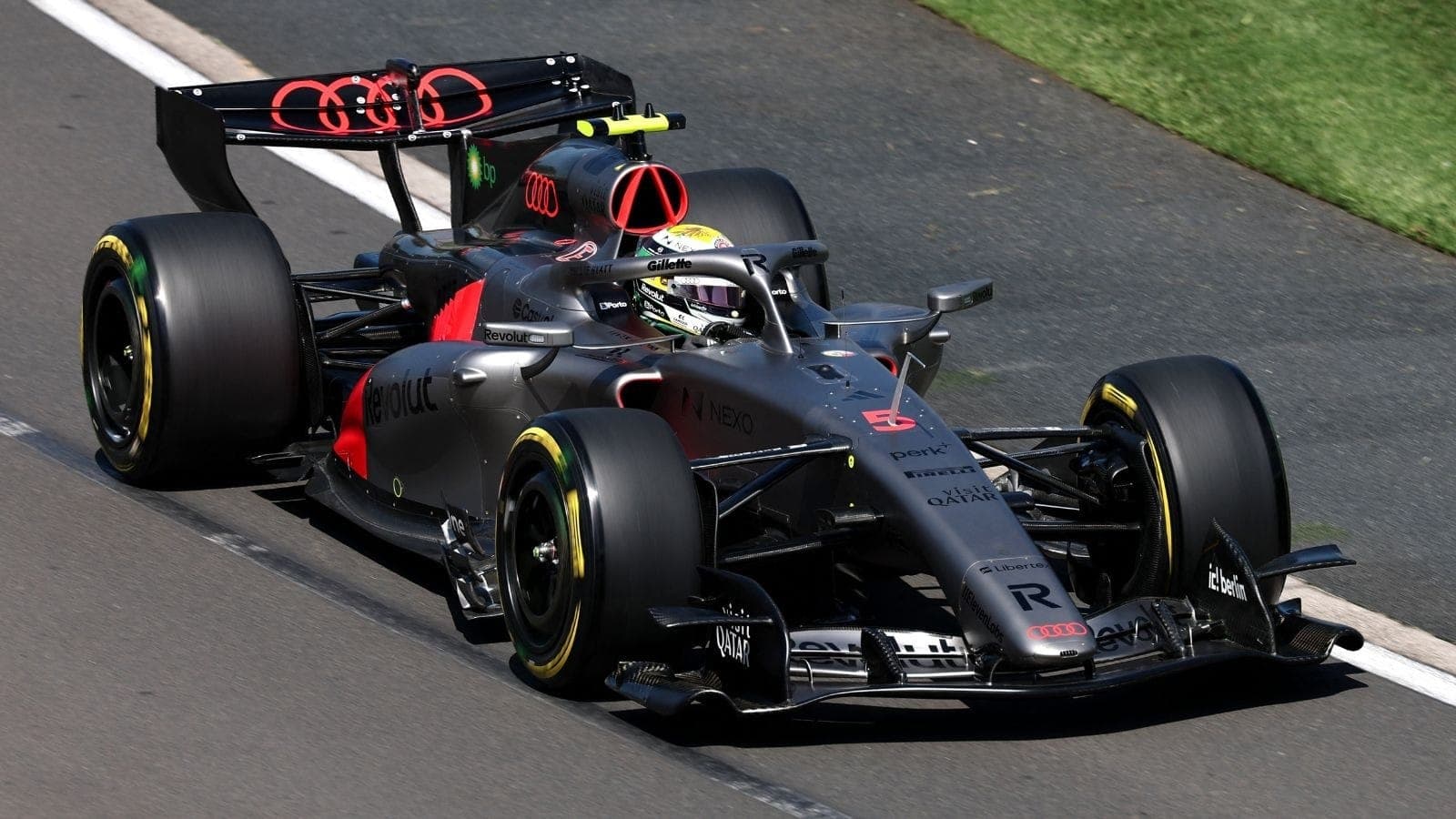 Gabriel Bortoleto no circuito de Albert Park