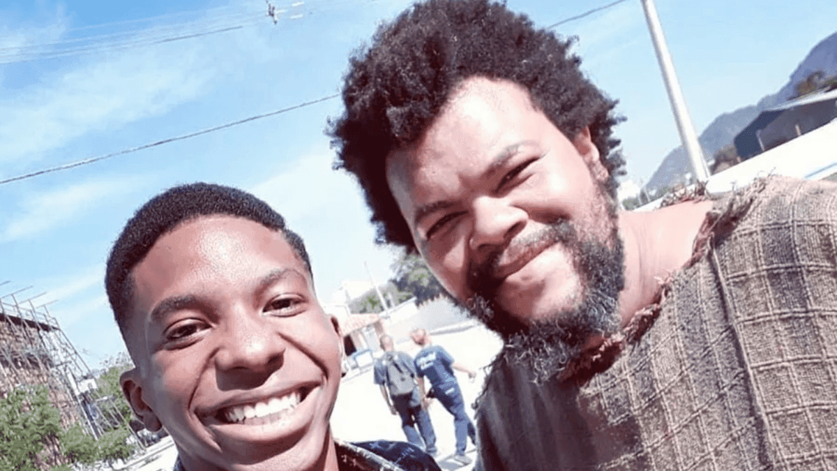 Lucas Penteado e Babu Santana