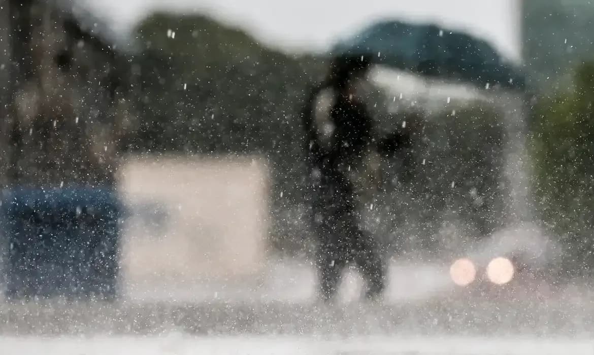 Temporais no fim de semana