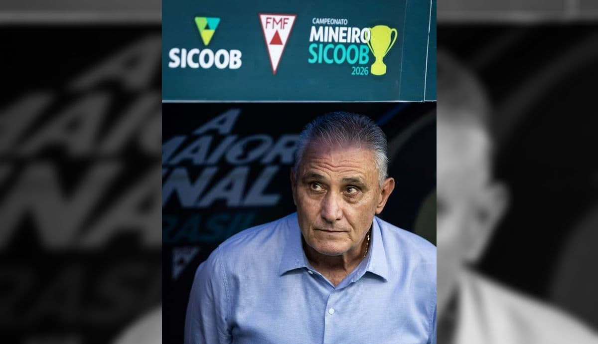Tite na final do Campeonato Mineiro