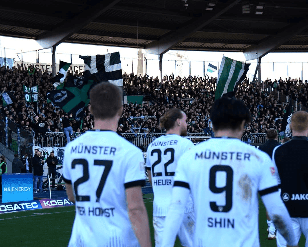 Torcida na 2ª divisão da Alemanha