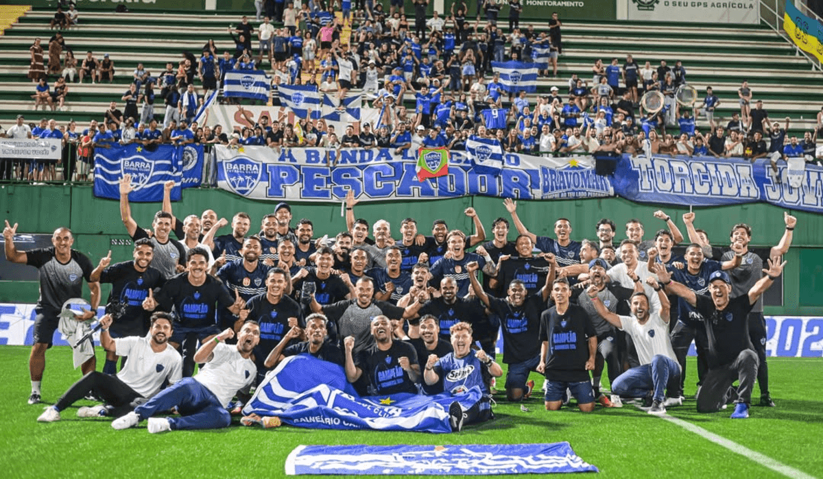 Barra foi campeão catarinense pela primeira vez