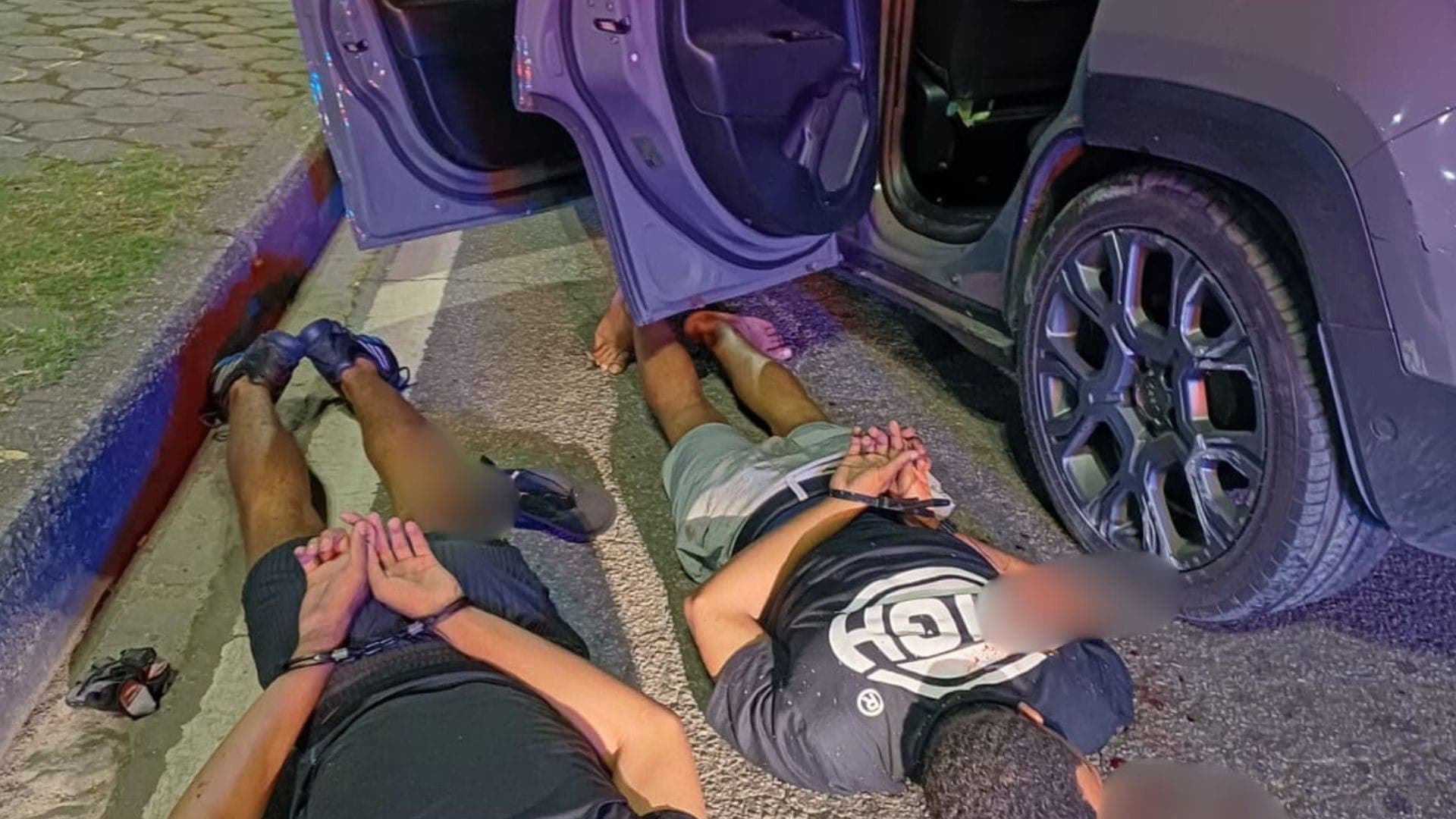 Criminosos presos