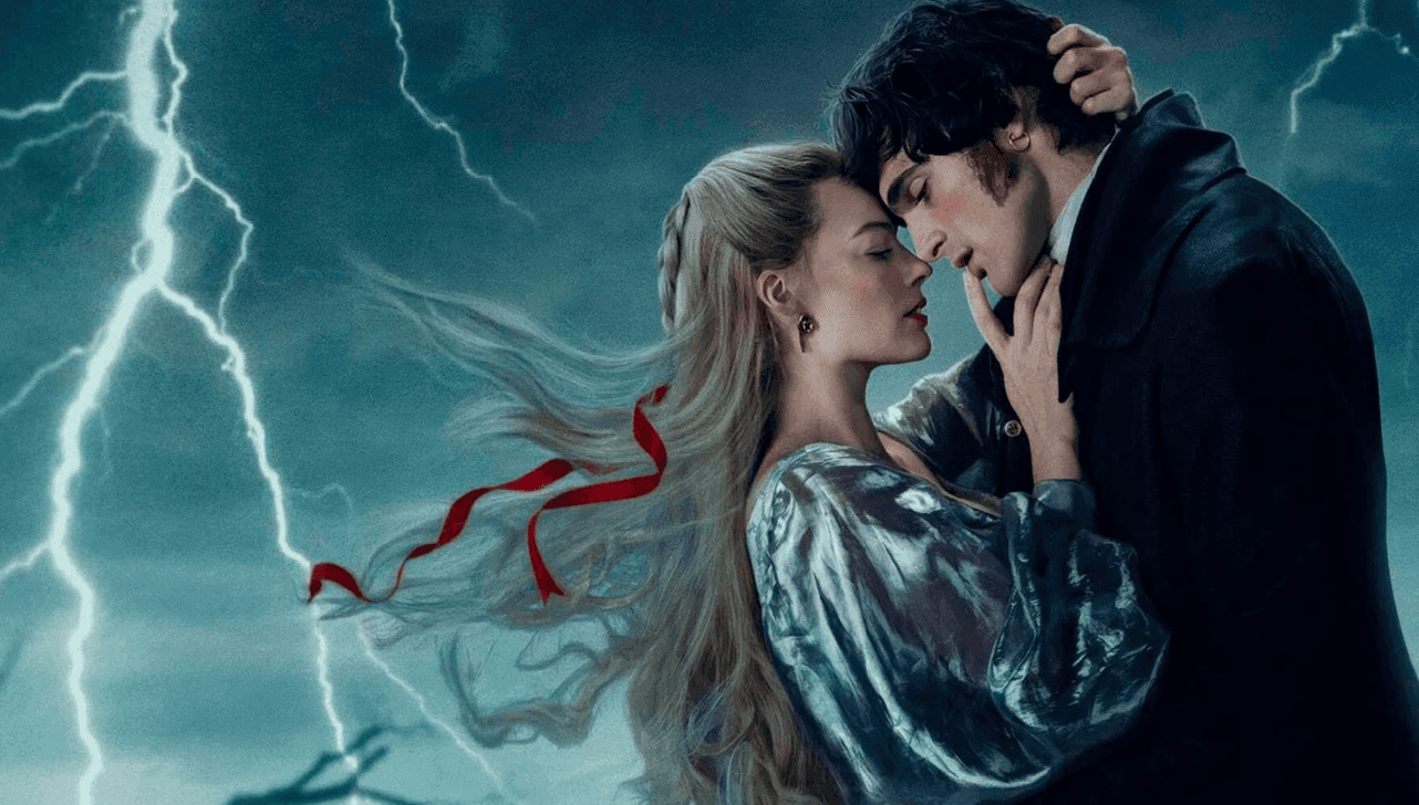  O Morro dos Ventos Uivantes (2026) foi estrelado por Margot Robbie e Jacob Elordi