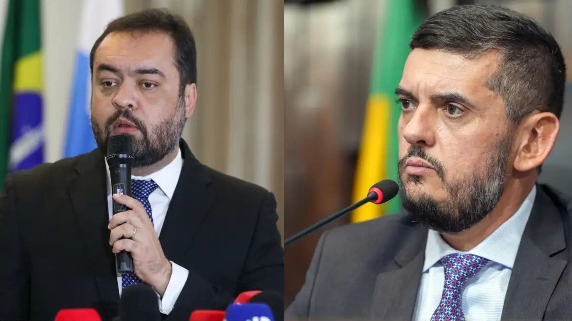 Cláudio Castro e Rodrigo Bacellar