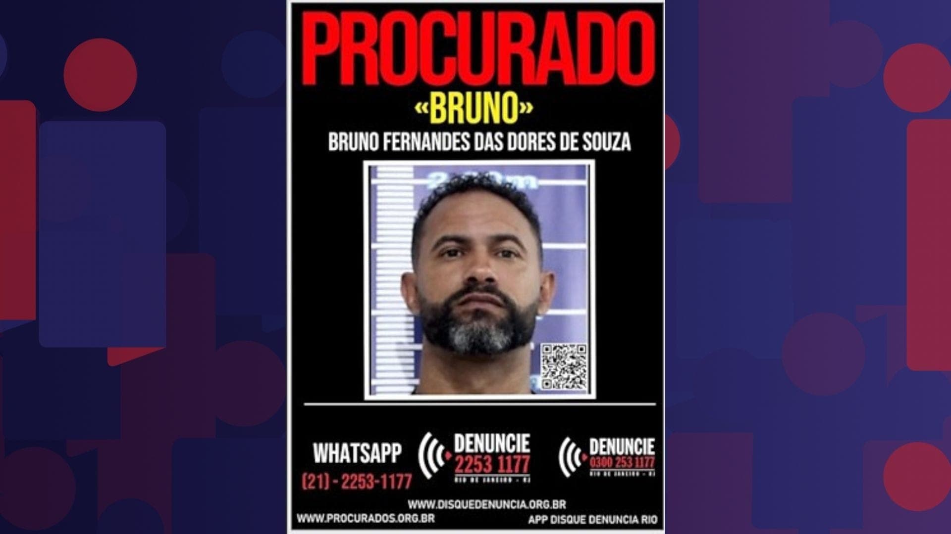 Goleiro Bruno procurado pela Justiça