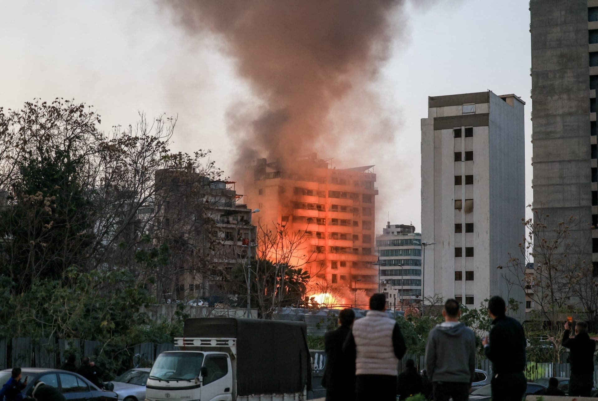 Ataque de Israel em Beirute