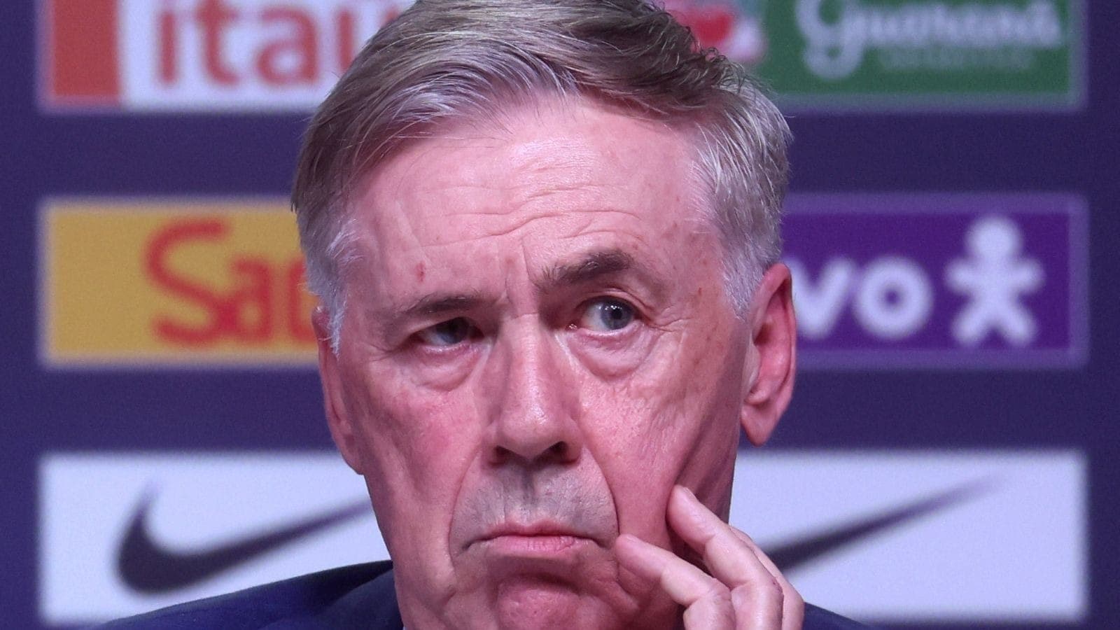 Carlo Ancelotti, técnico da Seleção Brasileira