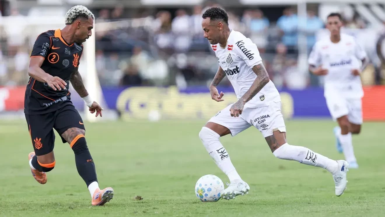 Neymar teve atuação discreta no clássico