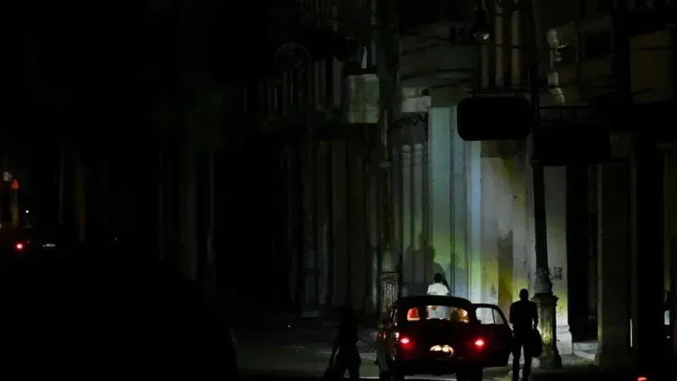 Apagão em Cuba