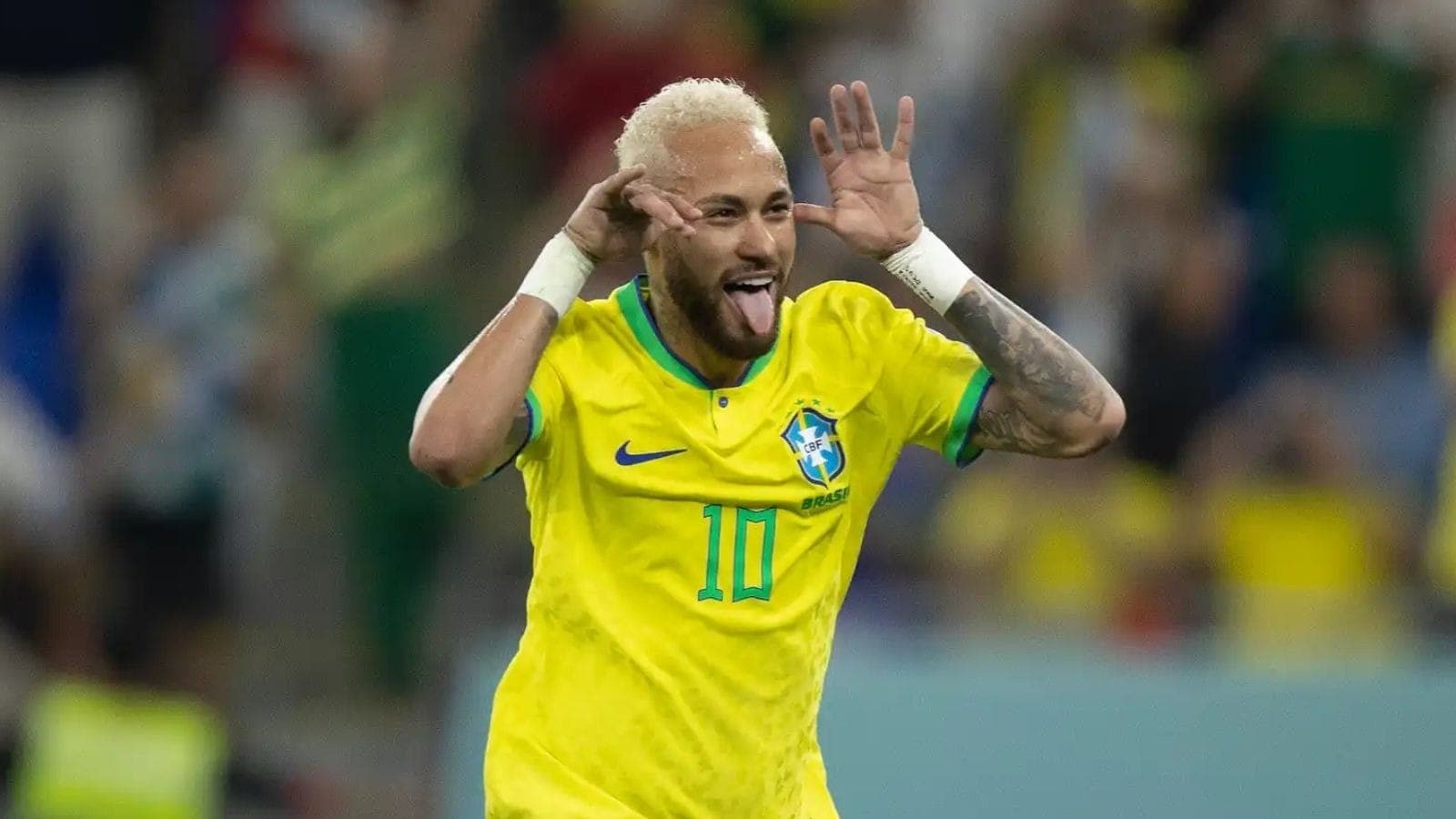 Neymar, pela Seleção Brasileira