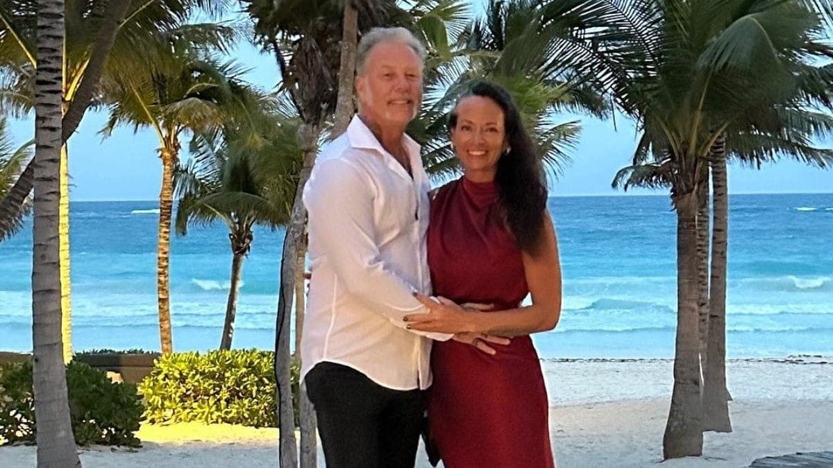 James Hetfield e Adriana Gillett