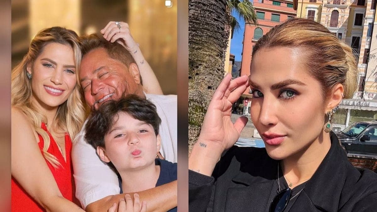 Leonardo deu parabéns para filha após cobrança