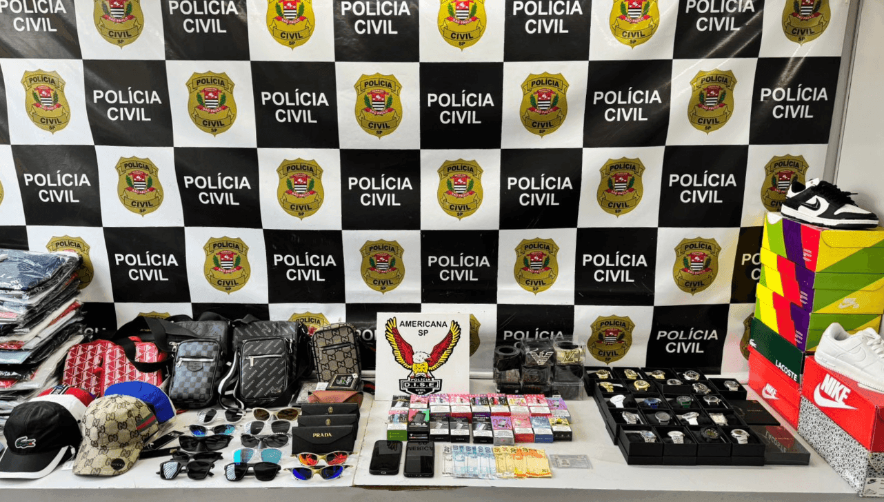 Os objetos encontrados foram apreendidos 