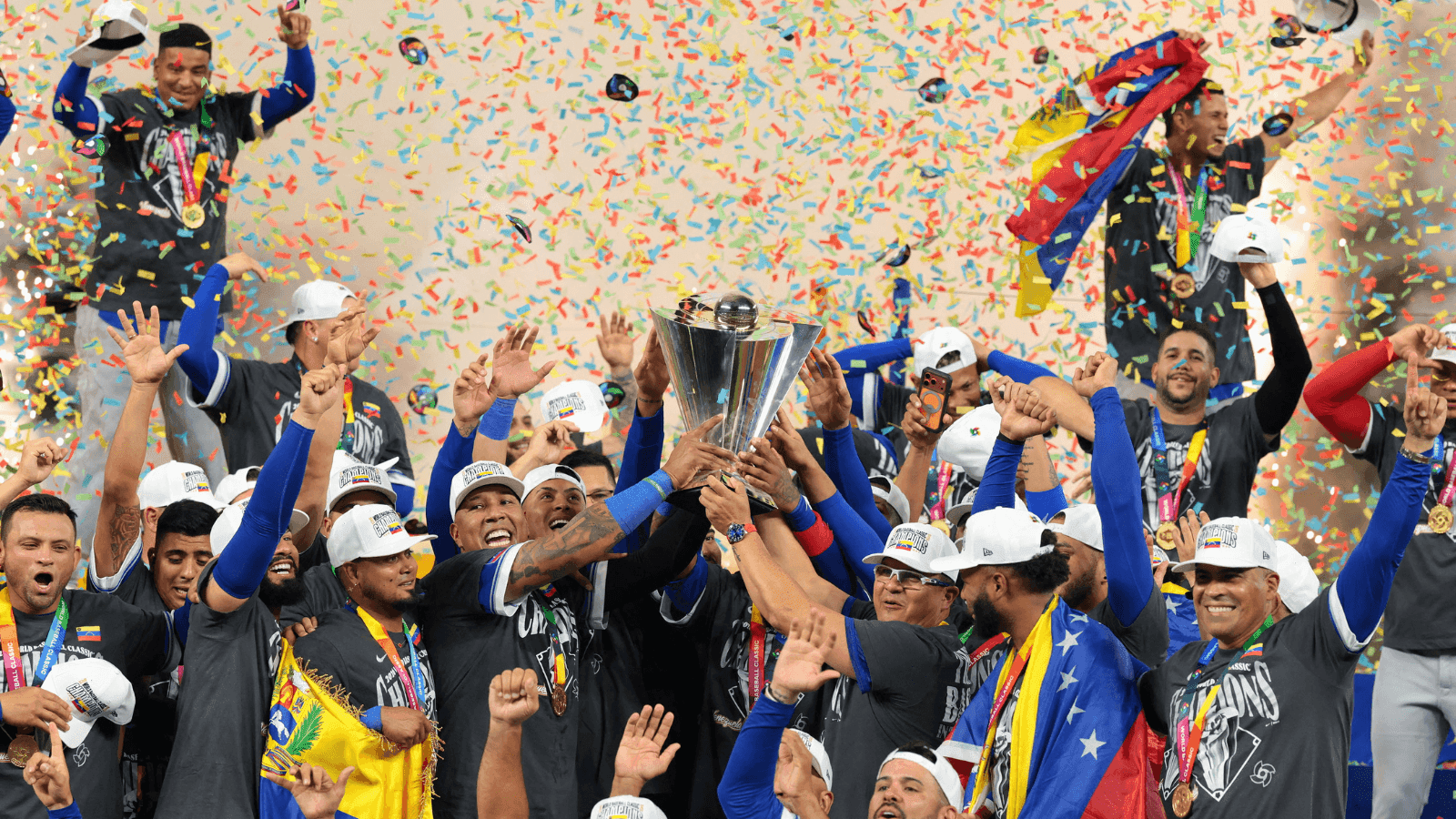 Venezuela conquista mundial de beisebol