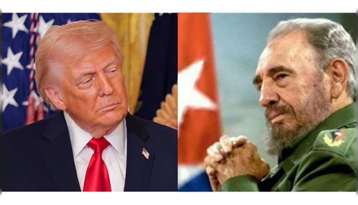 Donald Trump e Fidel Castro 