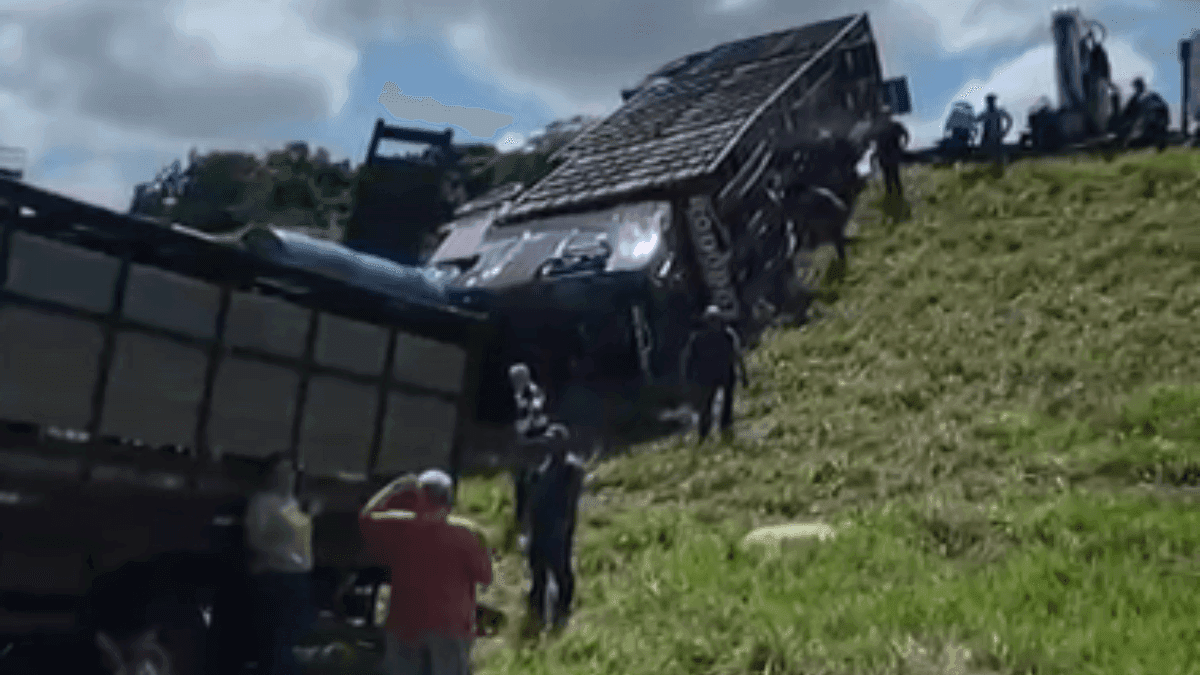 Acidente em rodovia no interior de SP