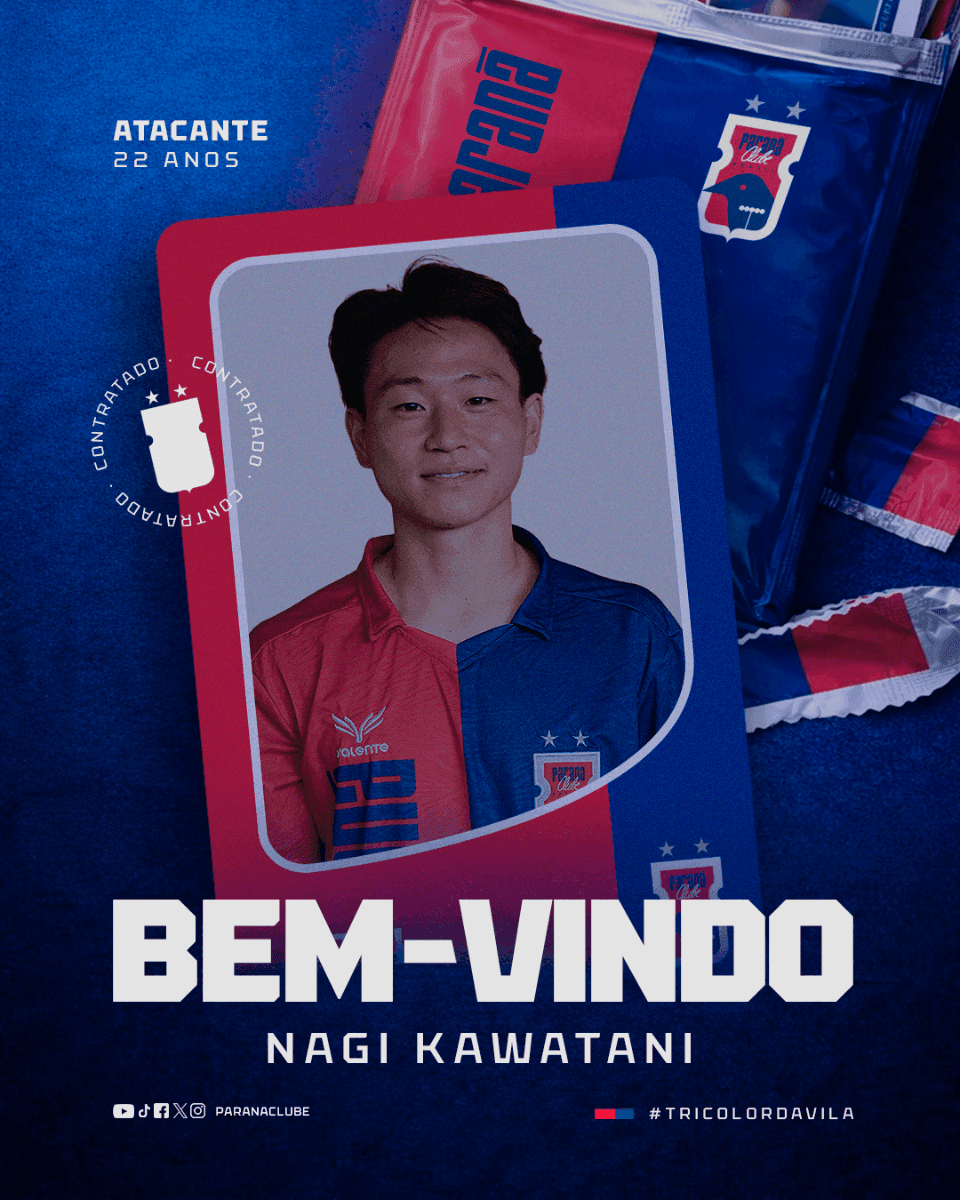 Atacante Nagi Kawatani reforça o Tricolor