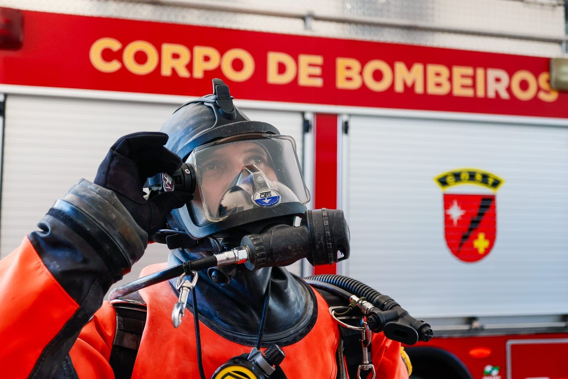 Equipe de buscas dos Bombeiros do Paraná 
